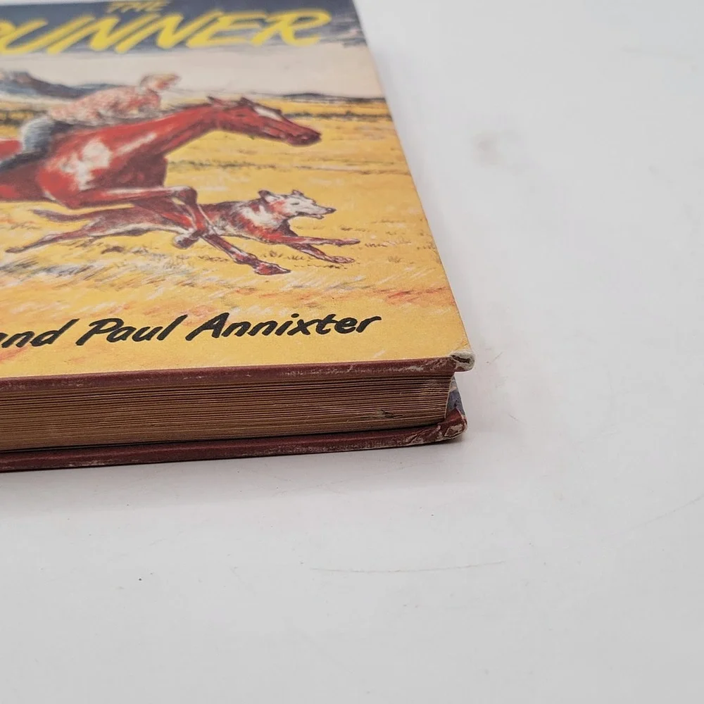 Jane‎ and Paul Annixter The Runner Hardcover Holiday House Horse Story Good